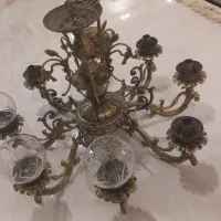 ۲ عدد لوستر برنز ۸ شاخه