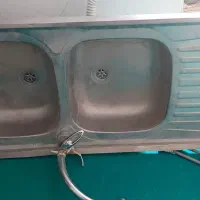 سینک دوقلو روکار