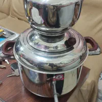 کتری و قوری استیل درجه یک ضخیم|سماور، چای‌ساز، قهوه‌ساز|تبریز, |دیوار