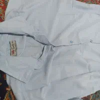 پیراهن آبی آسمانی مدرسه ای عمده فروشی حراج