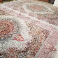 دوتخته فرش ۹متری ۱۰۰۰شانه درحدجهیزیه تمام نخ