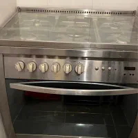 اجاق گاز فردار استیل اخوان ۵ شعله جوجه گردان