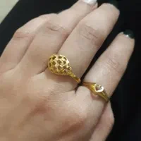 فروش انگشتر سبک  در حد نو