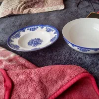بشقاب پذیرایی دوتکه نو با جعبه|ظروف سرو و پذیرایی|اصفهان, مهرآباد|دیوار