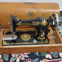 چرخ خیاطی مارشال همراه با باکس چوبی