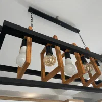 لوستر|لوستر و چراغ آویز|فردیس, فردیس|دیوار