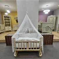 گهواره سنتی بانوج سیسمونی نوزاد تخت کنار مادر مدلq