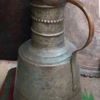 مشربه مسی قاجاری|کلکسیون اشیاء عتیقه|کرمانشاه, |دیوار