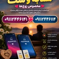 «دو شماره ست مخصوص زوج‌ها»