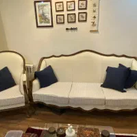 نیم ست فرانسوی در حد نو|مبلمان خانگی و میز عسلی|کرج, گوهردشت|دیوار