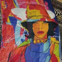 مقداری شال و روسری قواره بزرگ|لباس|ارومیه, |دیوار