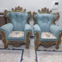 مبلمان 9 نفره به همراه 3 عدد میز عسلی