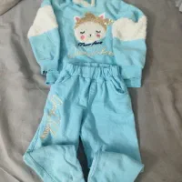 بلوز شلوار زمستانی دخترانه