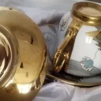 فنجان (بزرگ) چینی ۱۲پارچه ترک