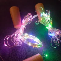 چراغ LED درب بطری تزئینی