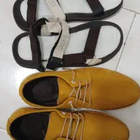 یه جفت کفش و صندل مردانه