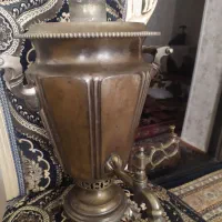 سماور روسی شش لیتری نیگالای بکر وسالم|کلکسیون اشیاء عتیقه|اردبیل, |دیوار