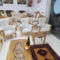 مبل سلطنتی ۹ نفره با 3 عدد جلو مبلی