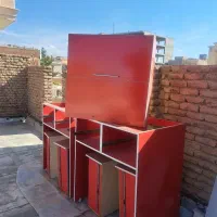 دو تا میز و ابچکان و سینک|آب‌چکان و نظم‌دهنده ظروف|آذرشهر, |دیوار