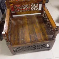 تخت سنتی چوبی 6 نفری