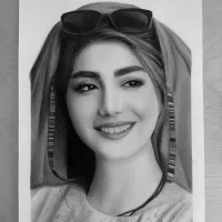 طراحی چهره سیاه قلم نقاشی سیاه قلم|خدمات پیشه و مهارت|شهرکرد, |دیوار