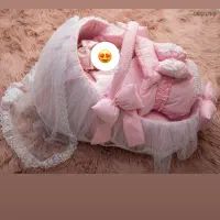 ست پرنسسی  خوشگل کریل ،قنداق وساک|اسباب و اثاث بچه|کرج, کوی مهر|دیوار