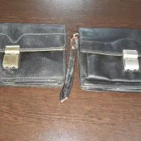 دوعدد کیف چرمی|کیف، کفش، کمربند|بندر انزلی, سامانسر|دیوار