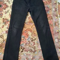 دوعدد شلوار لی و کتان