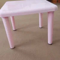 میز کودک صورتی|اسباب‌‌بازی|قائم‌شهر, |دیوار