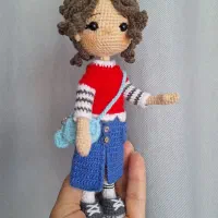 عروسکهای زیبا بافت دلخواه شما|صنایع دستی و سایر لوازم تزئینی|شاهینشهر, فیض|دیوار