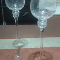 دوعدد جام بلند دکوری