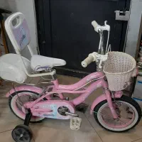 دوچرخه 12 دخترانه صورتی