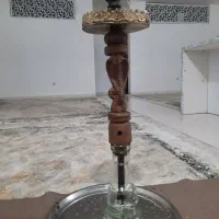 قلیان چوب گردو کامل تنه مار