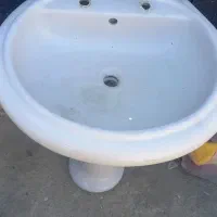 سه عدد روشویی|لوازم سرویس بهداشتی|کرج, مصباح|دیوار