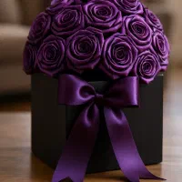 گل ربانی به سلیقه شما با هر رنگ و باکسی