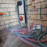 تاسیسات ،آب و فاضلاب ساختمان... لوله کشی