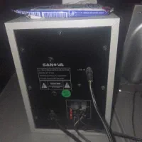 اسپیکر و دوتا باند برند سان وا خیلی تمیز در حد نو