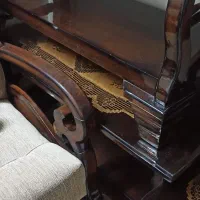میز جلو مبلی چوبی