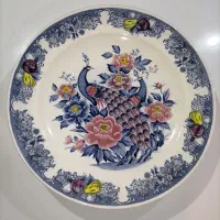 دو عدد دیس بزرگ گرد ژاپنی و دو عدد لعابی