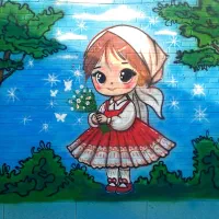 دیوارنویسی و زیبا سازی مدارس