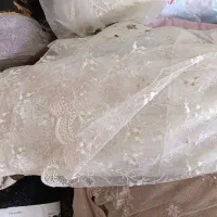 حراج پارچه های پرده ای . فلت و قابی .مخمل
