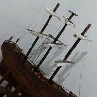 کشتی دست ساز|صنایع دستی و سایر لوازم تزئینی|ایلام, |دیوار