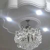 لوستر برنجی سنگین ۵۵۰۰|لوستر و چراغ آویز|نسیم‌شهر, |دیوار