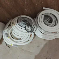 لوله مسی کولرگازی 16،6کامل مسی رفت و برگشت 5متر