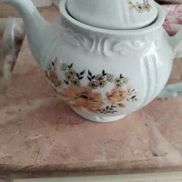 قوری چینی متوسط|قوری، کتری، قهوهساز دستی|نجفآباد, یزدانشهر|دیوار