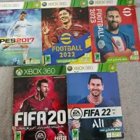 انواع بازی های فوتبالی جدید و قدیمی xbox 360 ایکس