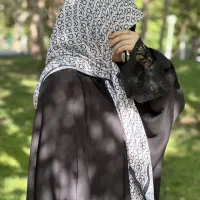 روسری نخ پنبه و پلیسه