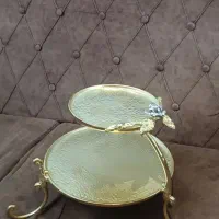 میوه خوری و شیرینی خوری دو طبقه|ظروف سرو و پذیرایی|تهران, هاشم‌آباد|دیوار