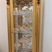 کریستال کار دست طلاکوب