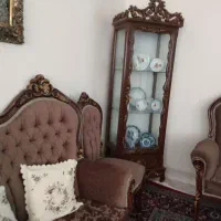 دوعددگنجه ویک میزبار یک دست مبل ۹نفره چوب راش